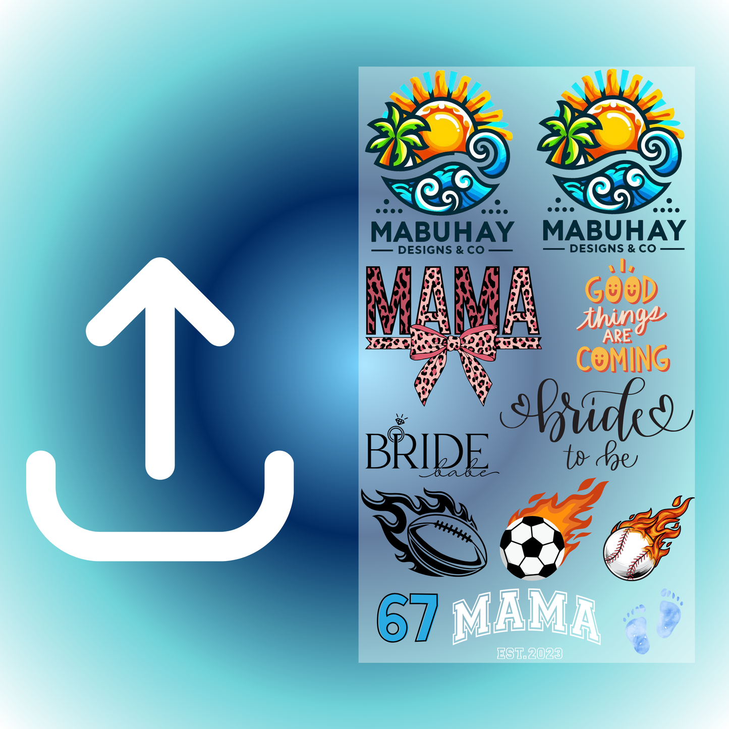 Upload Your Own Gang Sheet (23 inches Wide)