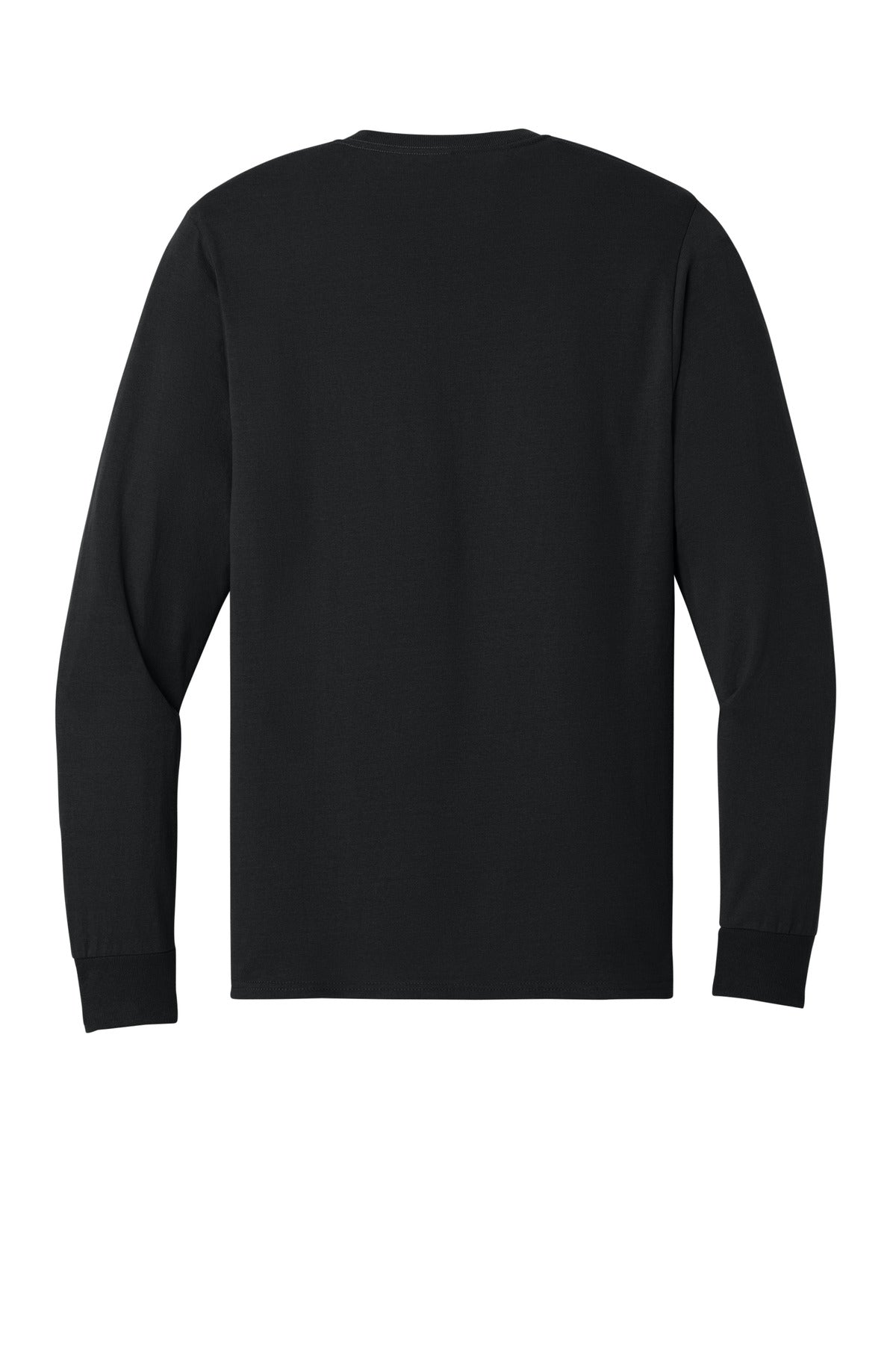 Jerzees Dri-Power 50/50 Long Sleeve blank in black — flat back — sold by the case at Mabuhay Designs Jacksonville NC