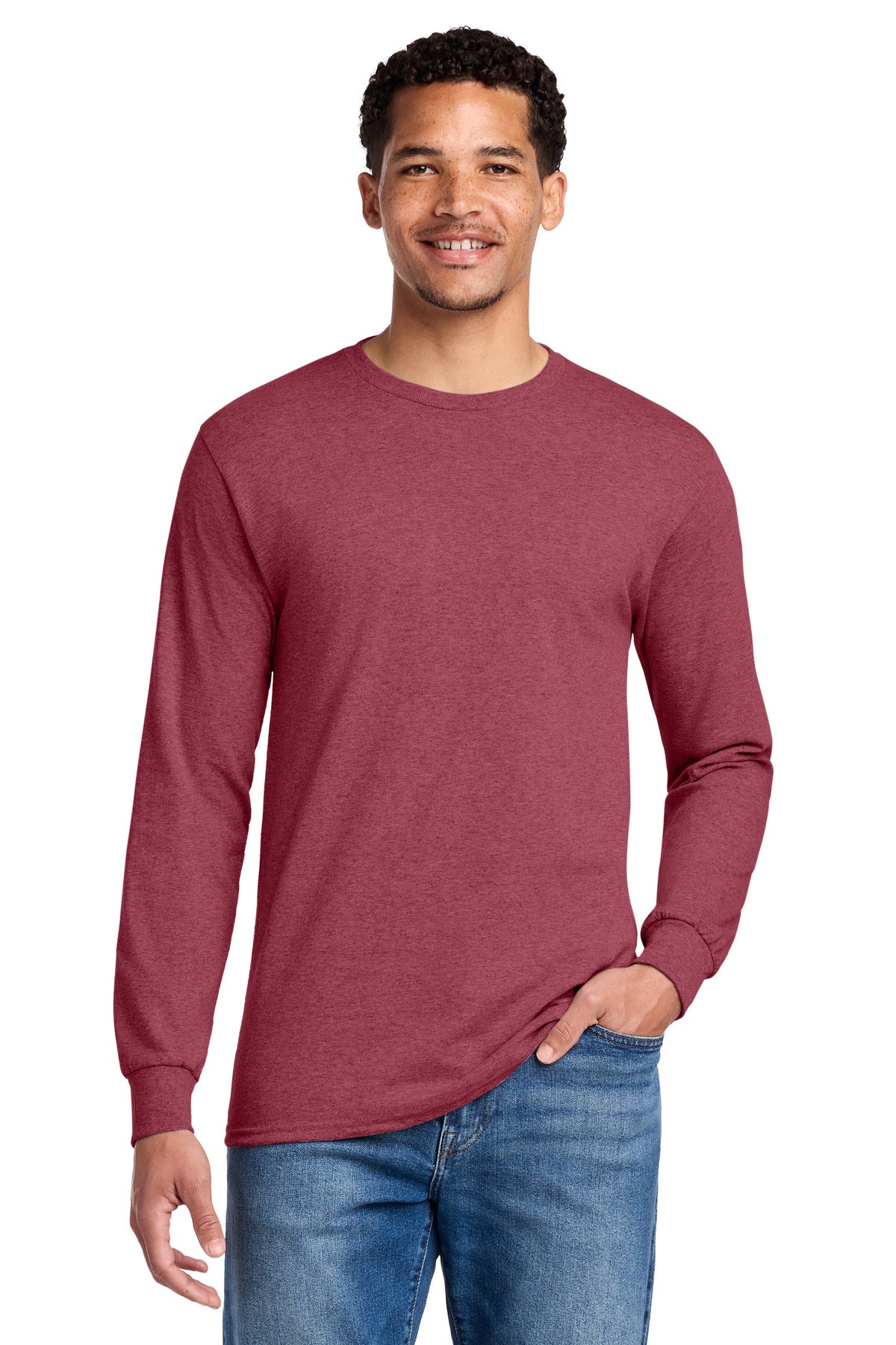 color:Vintage Heather Red
