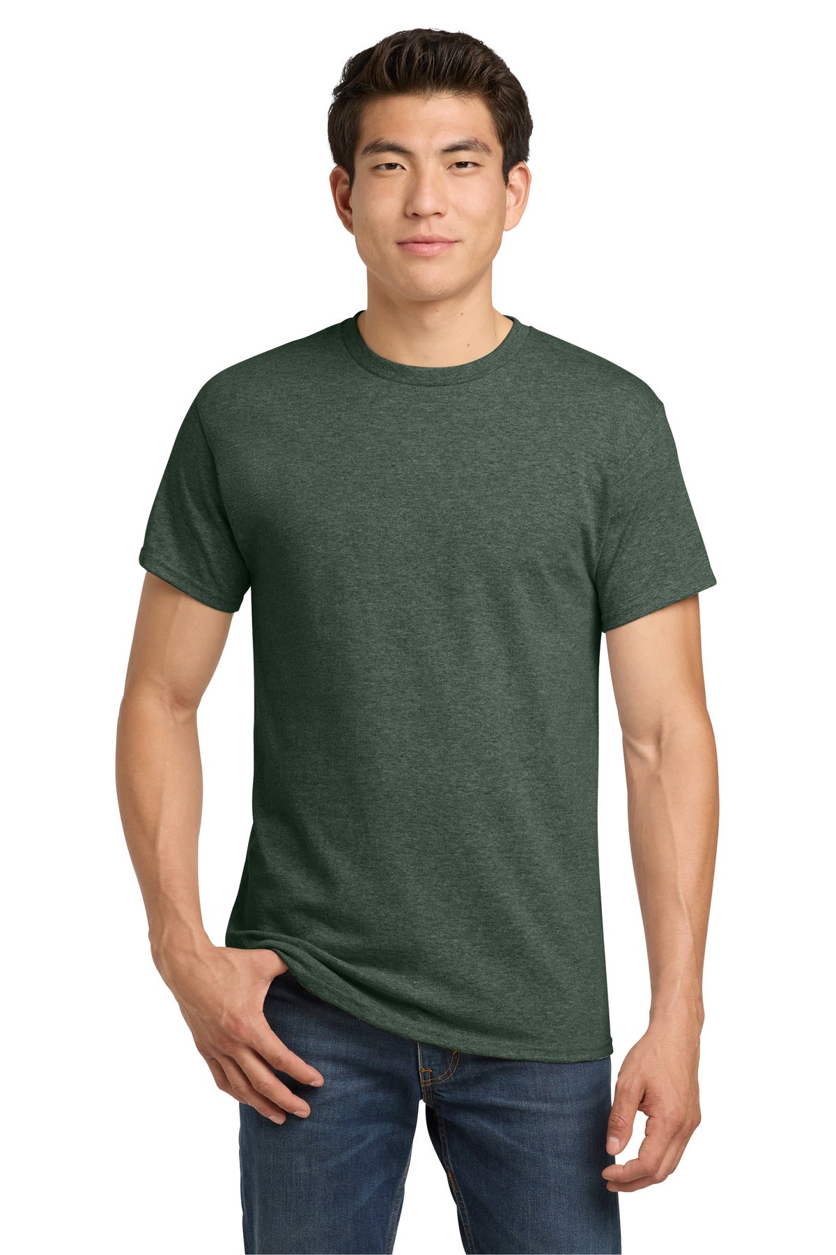 color:Heather Military Green