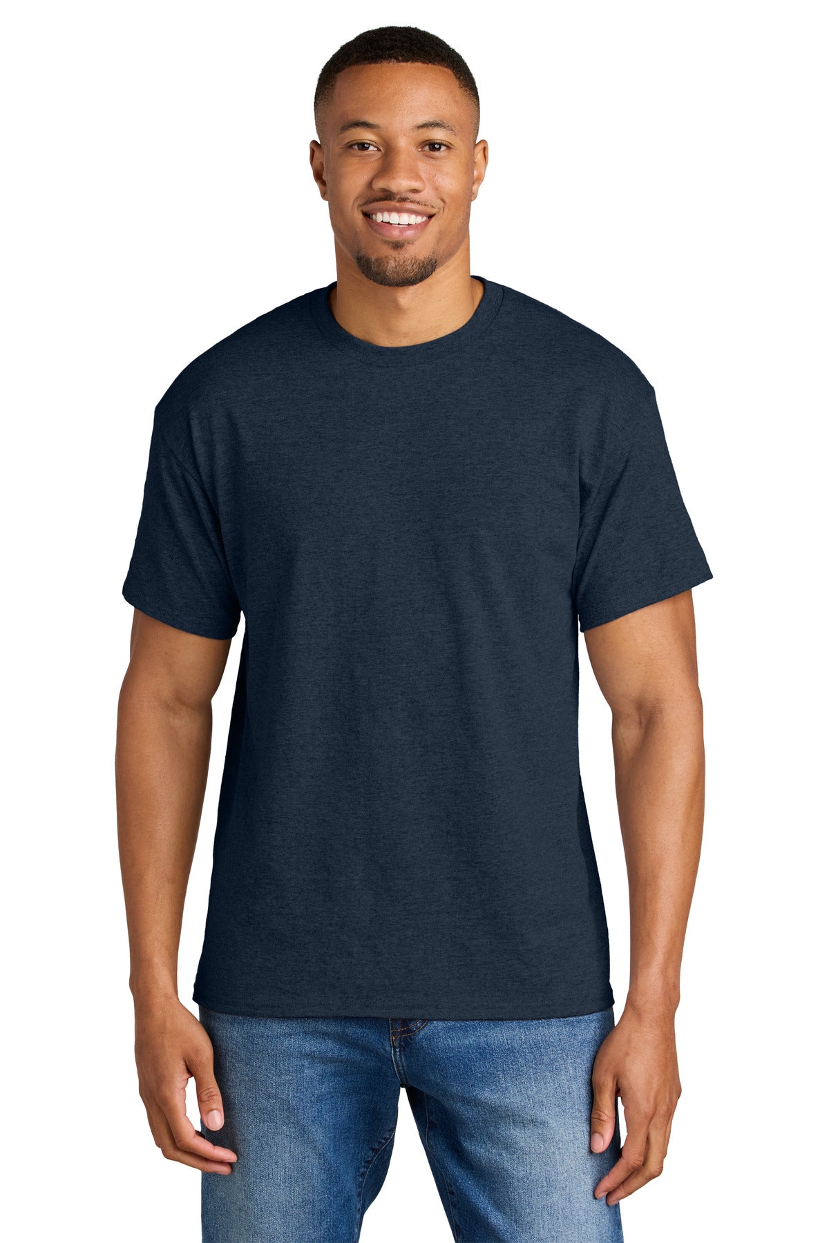 color:Heather Dark Navy