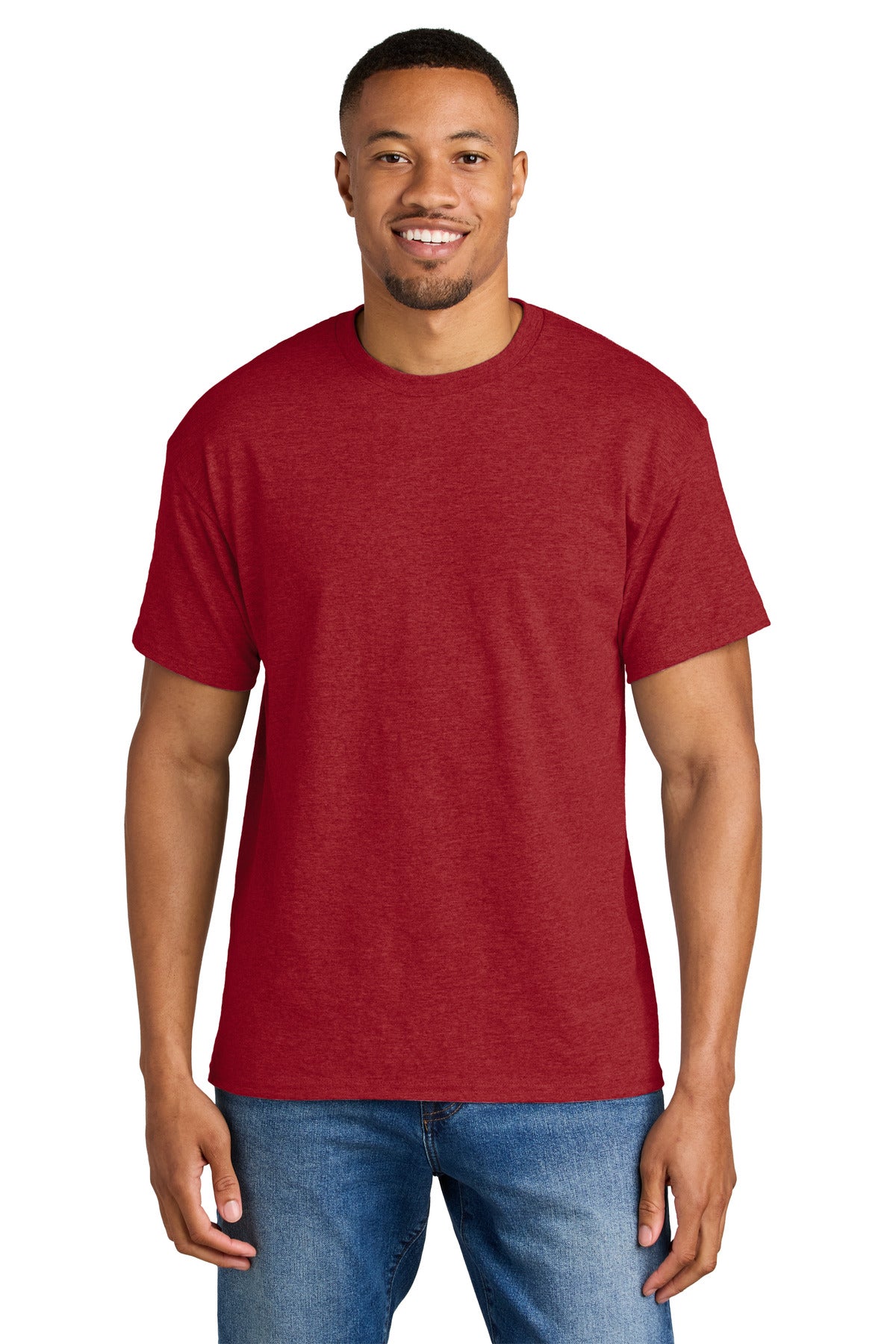 color:Heather Scarlet Red
