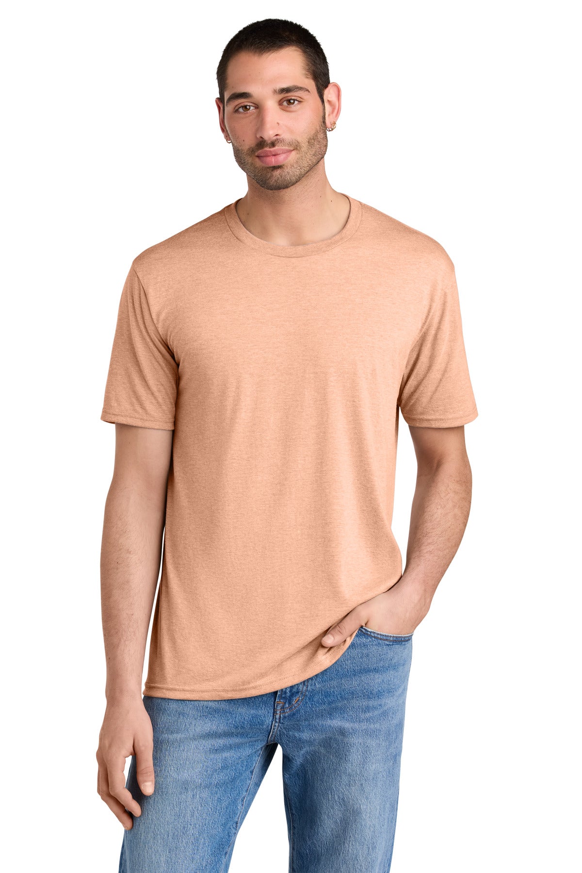 color:Heathered Dusty Peach