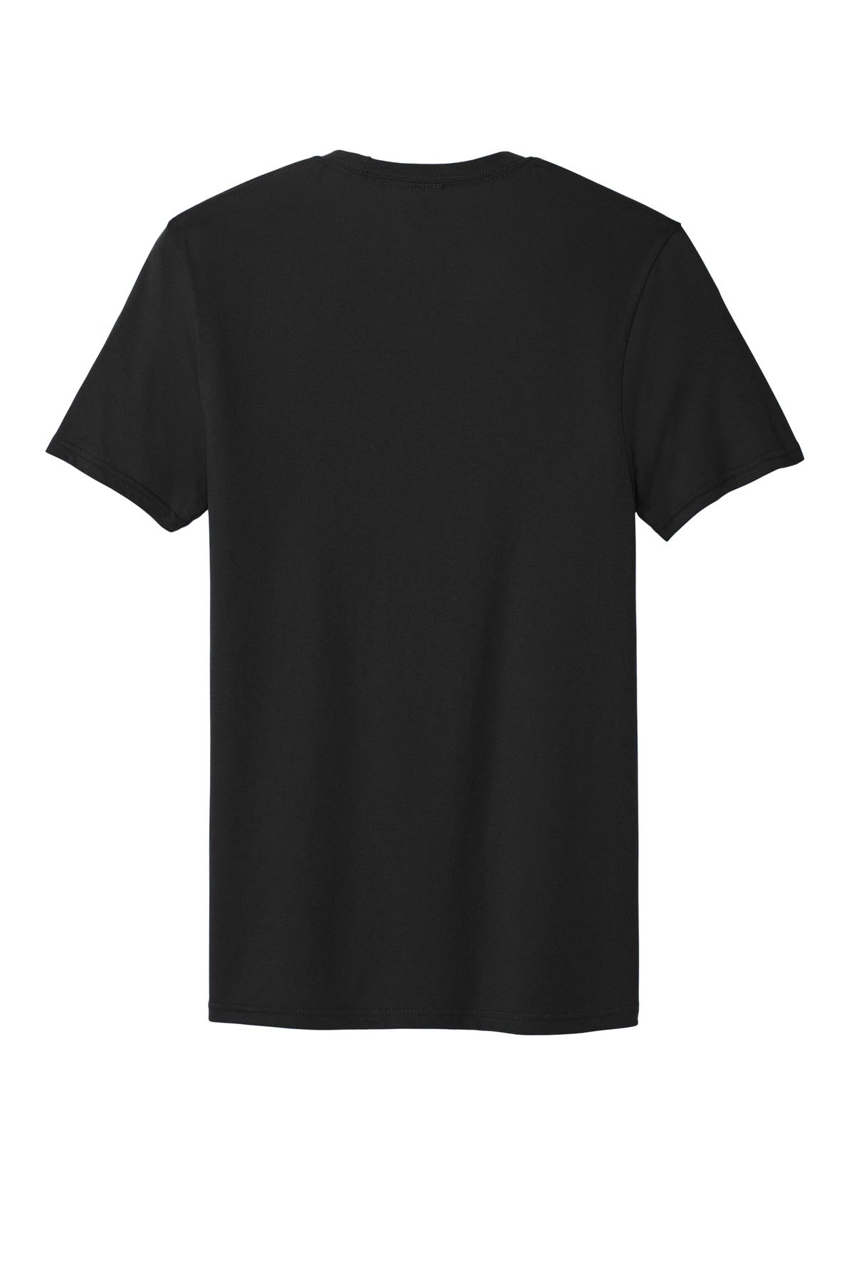 District The Concert Tee blank in black — flat back — sold by the case at Mabuhay Designs Jacksonville NC