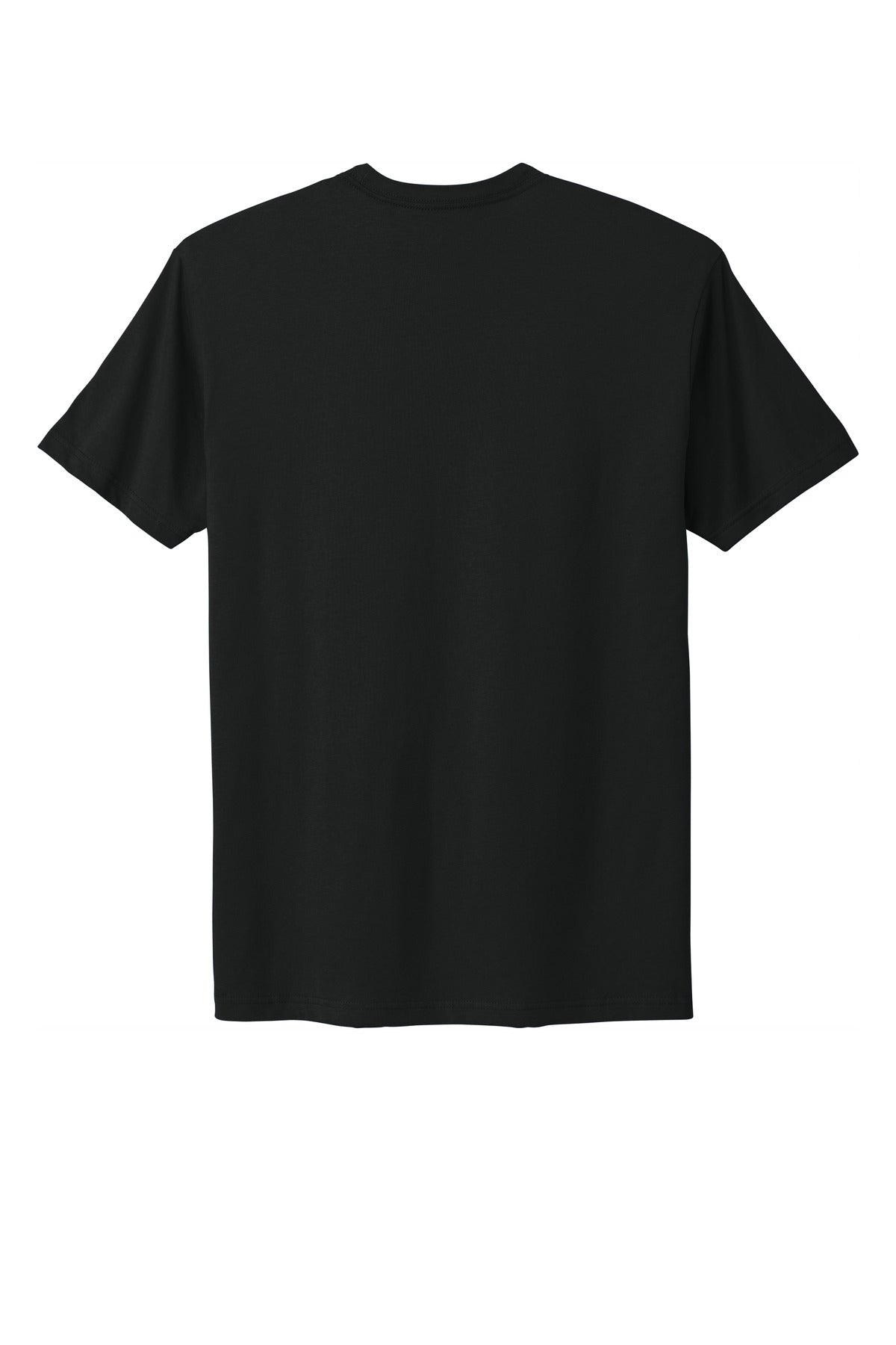 Next Level 3600 Cotton Tee blank in black — flat back — sold by the case at Mabuhay Designs Jacksonville NC