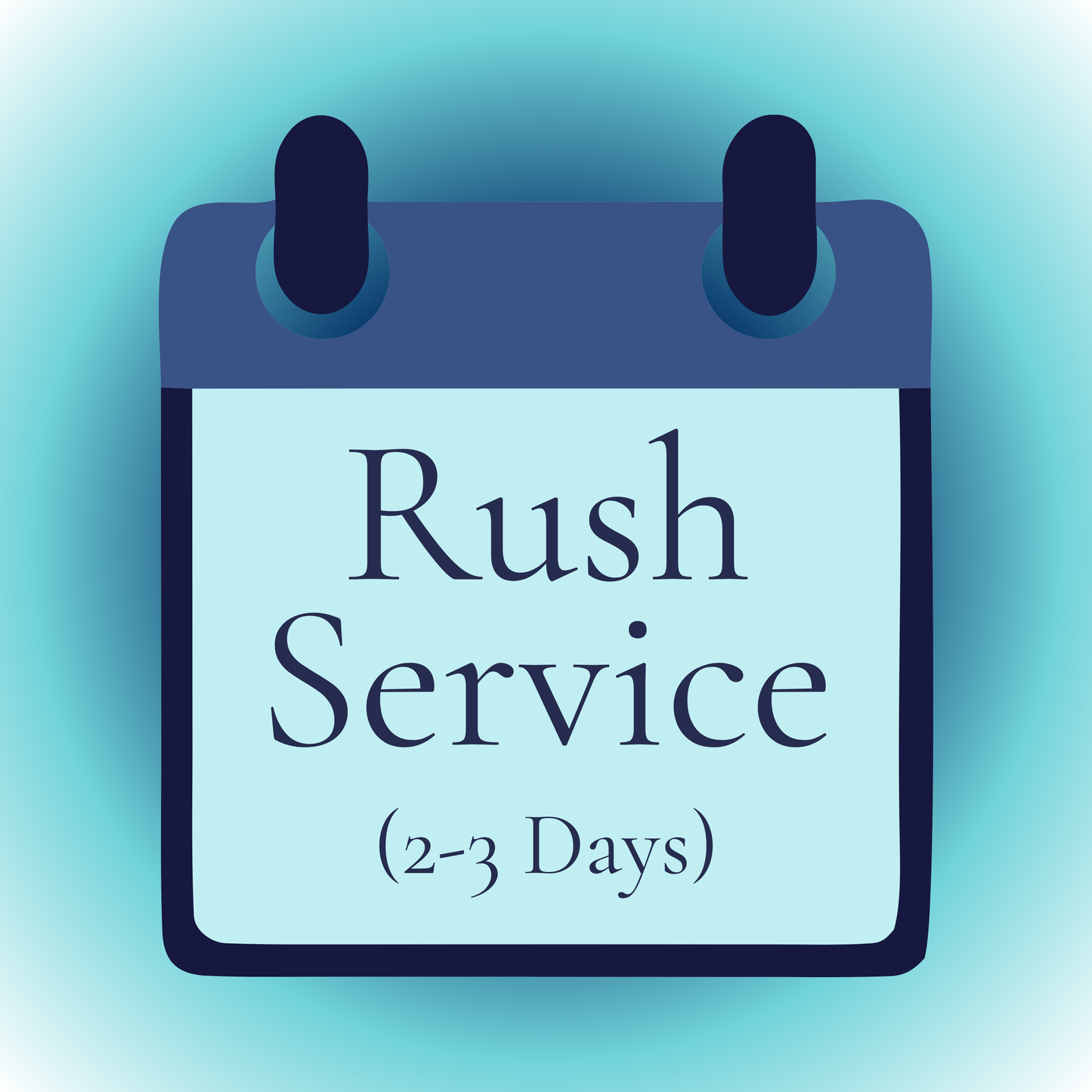 2-3 Day Rush Service NON DTF (+$25/item)