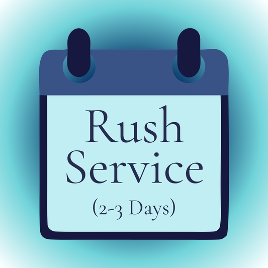 2-3 Day Rush Service NON DTF (+$25/item)